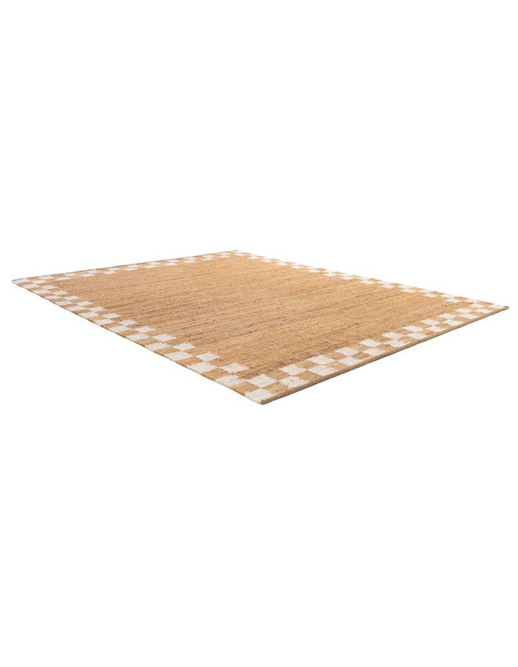 Detail image of  7' 10 x 10'  Hand Woven Laurel Handwoven Jute Rug