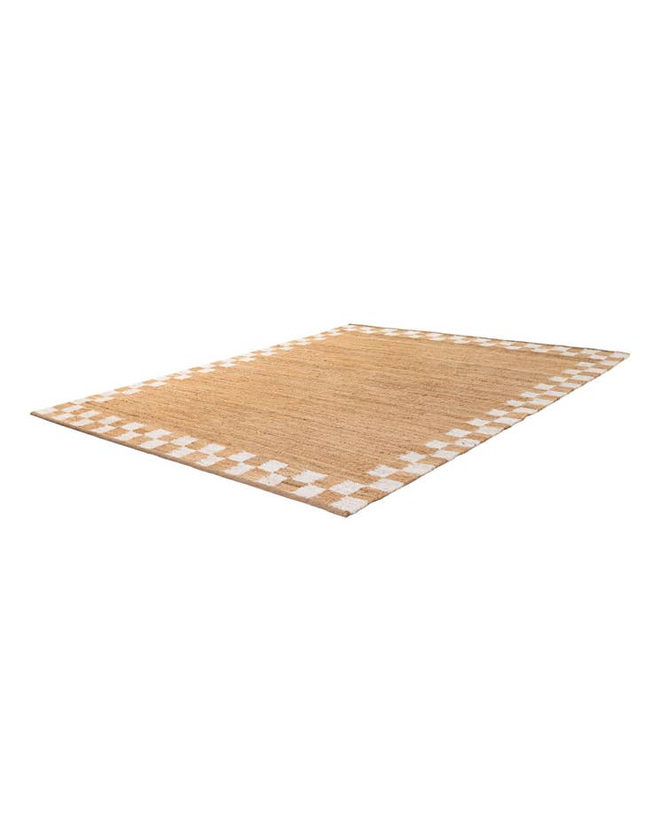 Detail image of  7' 10 x 10'  Hand Woven Laurel Handwoven Jute Rug