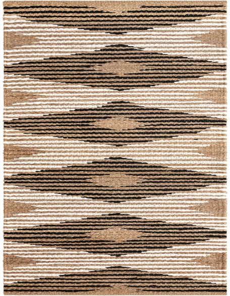 Primary image  2' 7 x 12'  Hand Woven Chindi Jute Runner Rug