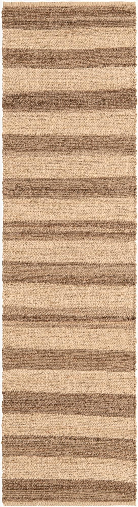  2' 2 x 8'  Hand Braided Jute Runner Rug