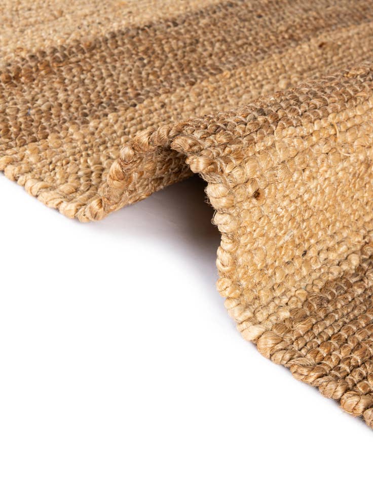 Detail image of  7' 10 x 7' 10  Hand Braided Jute Square Rug