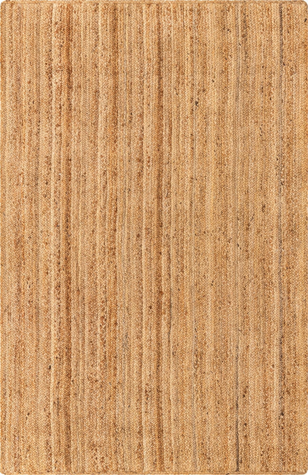  5' 1 x 8'  Hand Braided Jute Luxe Rug