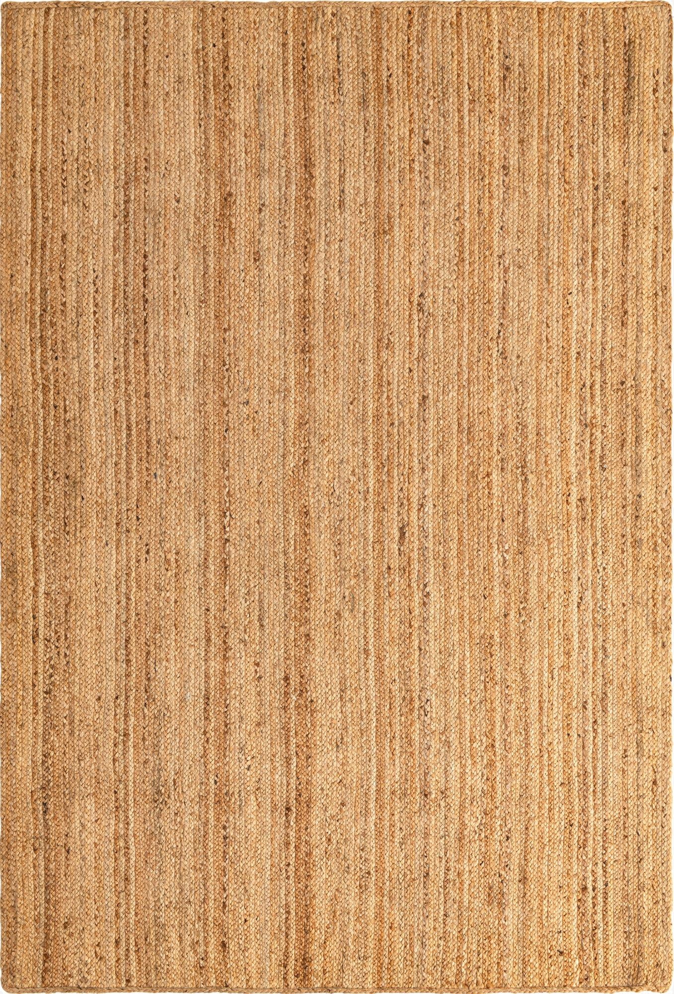  6' 1 x 9'  Hand Braided Jute Luxe Rug