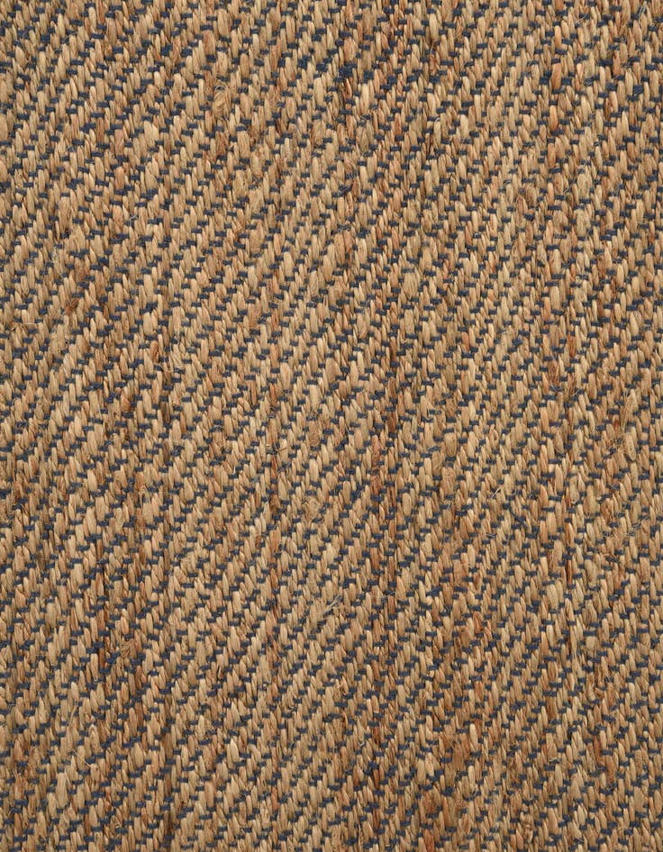 Detail image of 4' 1 x 6' 2 Handmade Braided Jute Rug