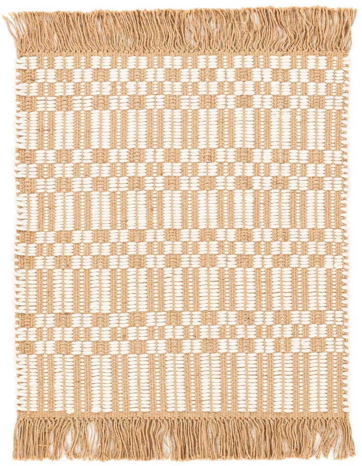 Detail image of  2' 1 x 3' 2 Braided Jute Rug