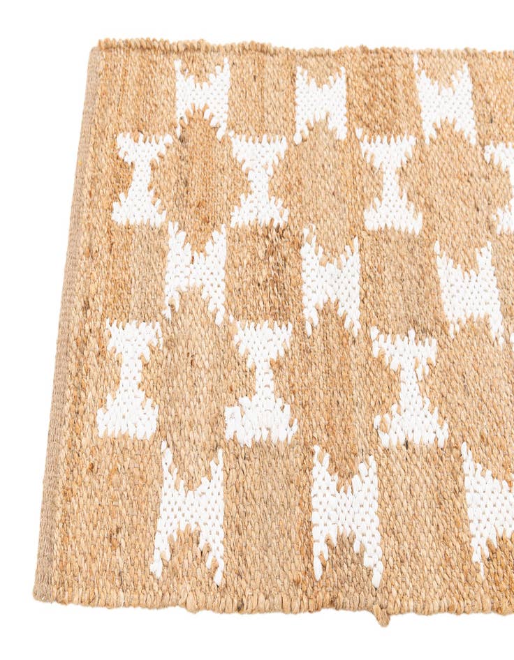 Detail image of 2' x 3' Handmade Braided Jute Rug