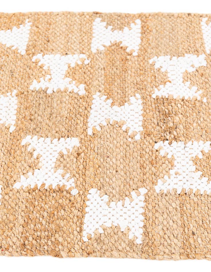 Detail image of 2' x 3' Handmade Braided Jute Rug