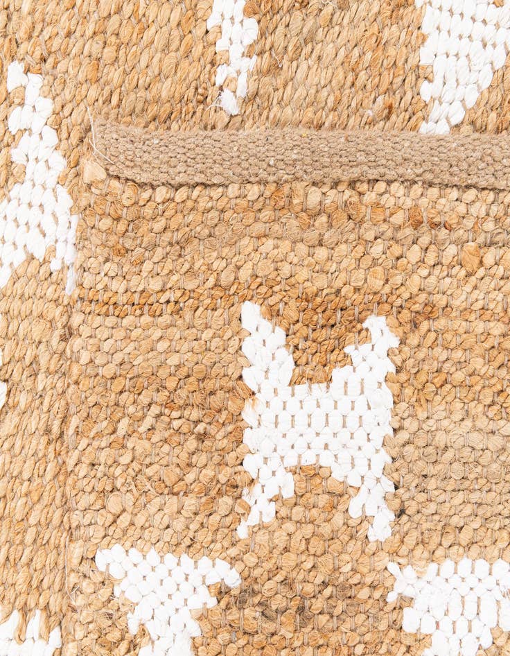 Detail image of 2' x 3' Handmade Braided Jute Rug