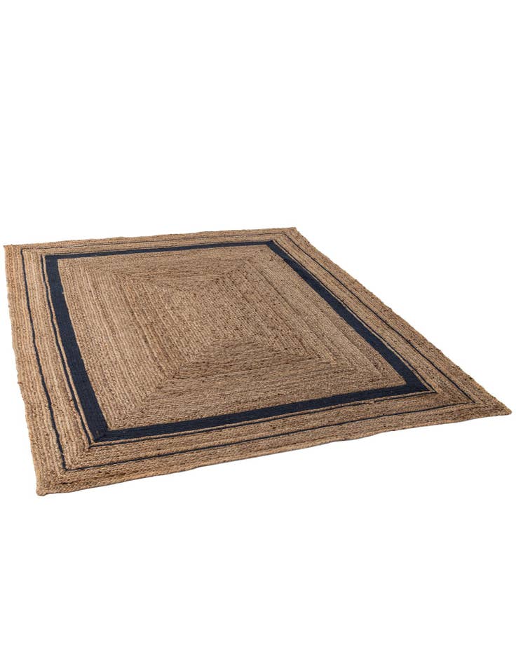 Detail image of  7' x 9' Braided Jute Rug