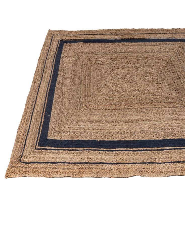Detail image of  7' x 9' Braided Jute Rug