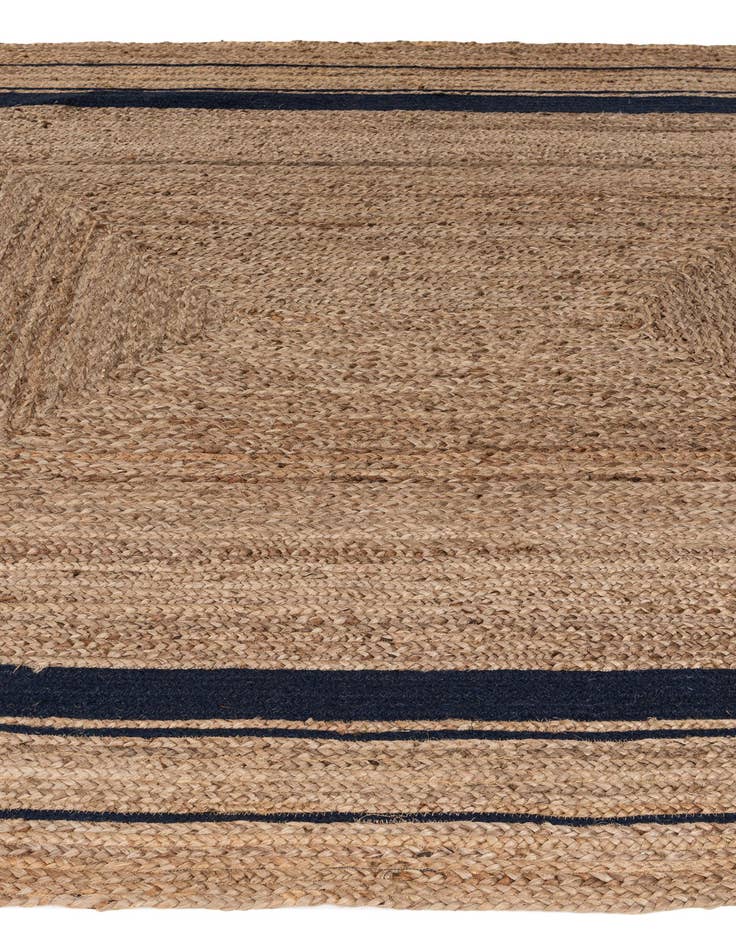 Detail image of  7' x 9' Braided Jute Rug