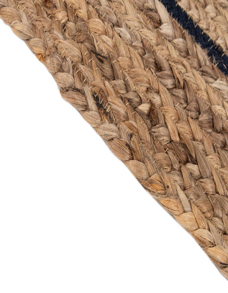 Detail image of  7' x 9' Braided Jute Rug
