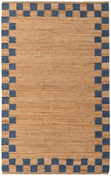  5' 2 x 8' 1  Hand Braided Jute Rug