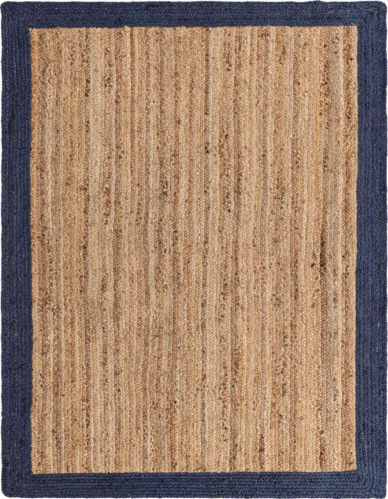 Primary image  5' 1 x 8'  Hand Braided Jute Rug