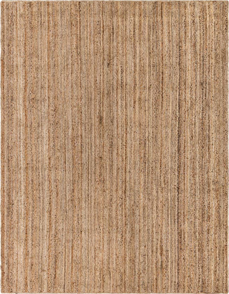 Detail image of  8' x 11'  Hand Braided Jute Rug