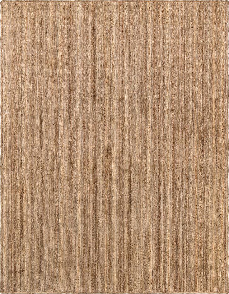 Detail image of  10' x 13' 1  Hand Braided Jute Rug