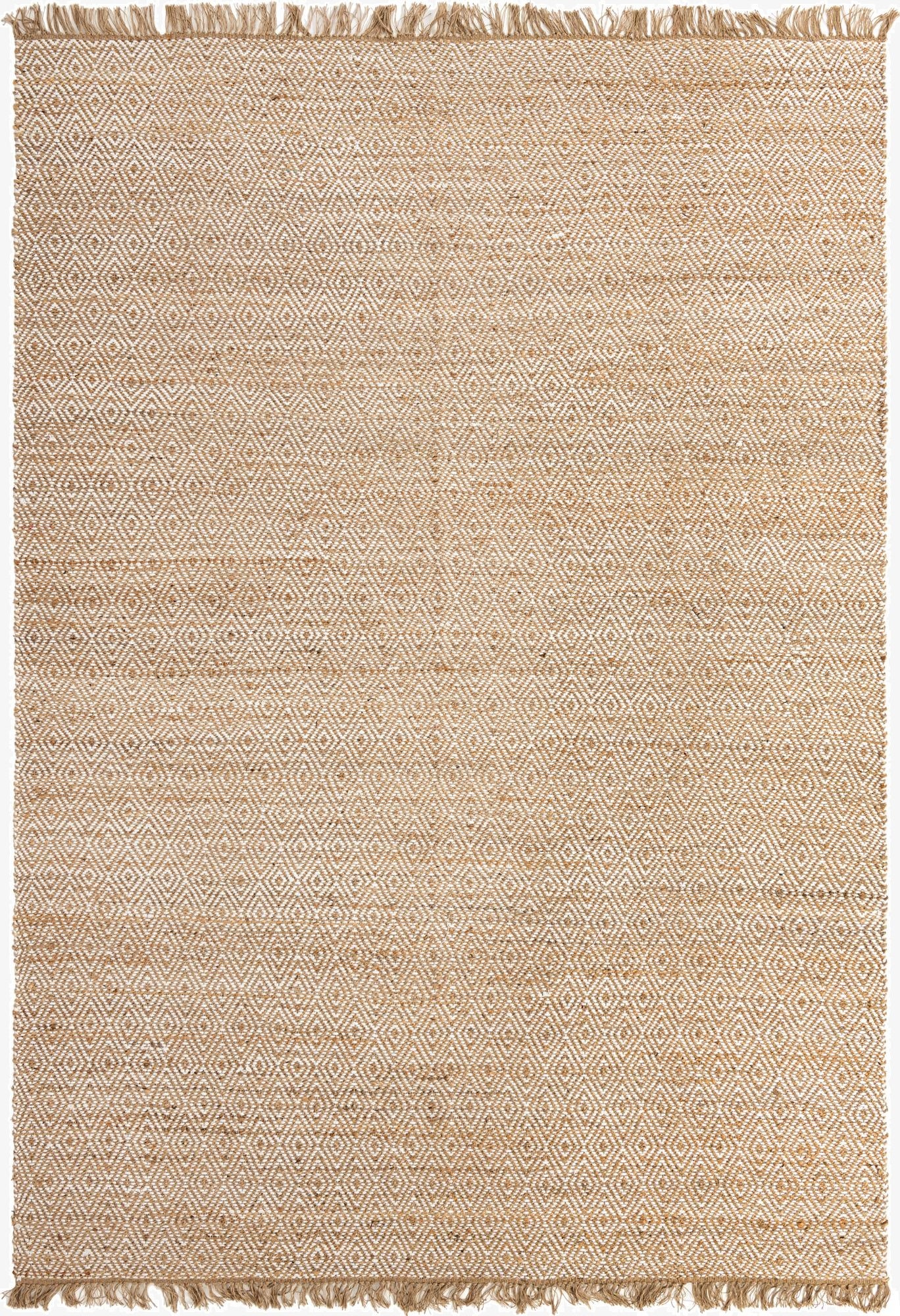  10' x 14' 1  Hand Woven Braided Jute Rug