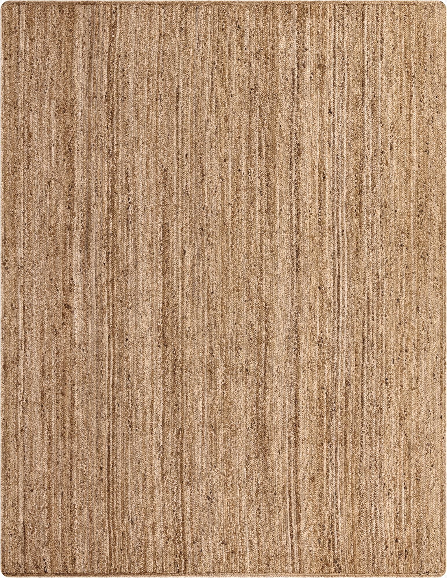  9' x 12' 2  Hand Braided Jute Rug