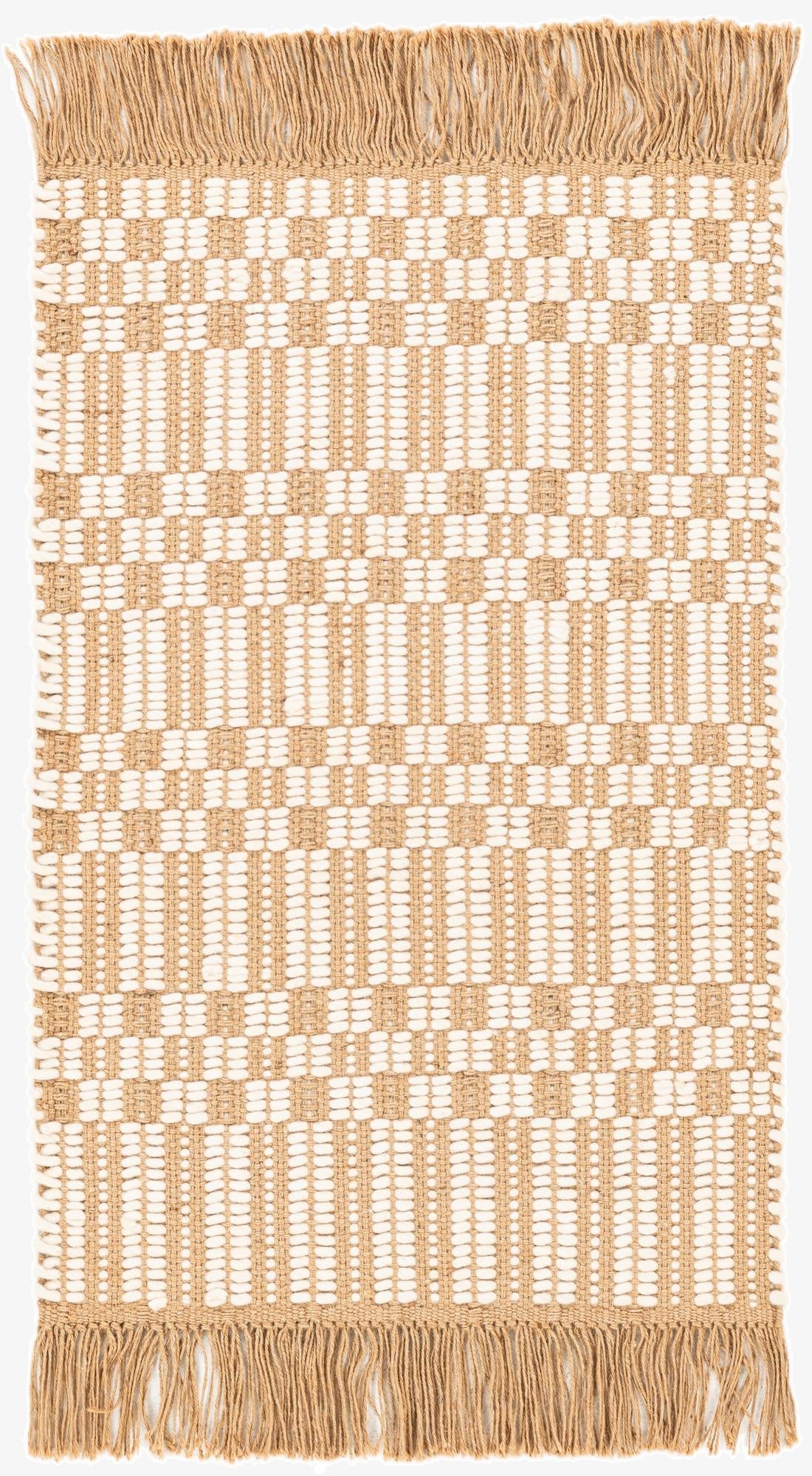  2' 1 x 3' 2 Braided Jute Rug