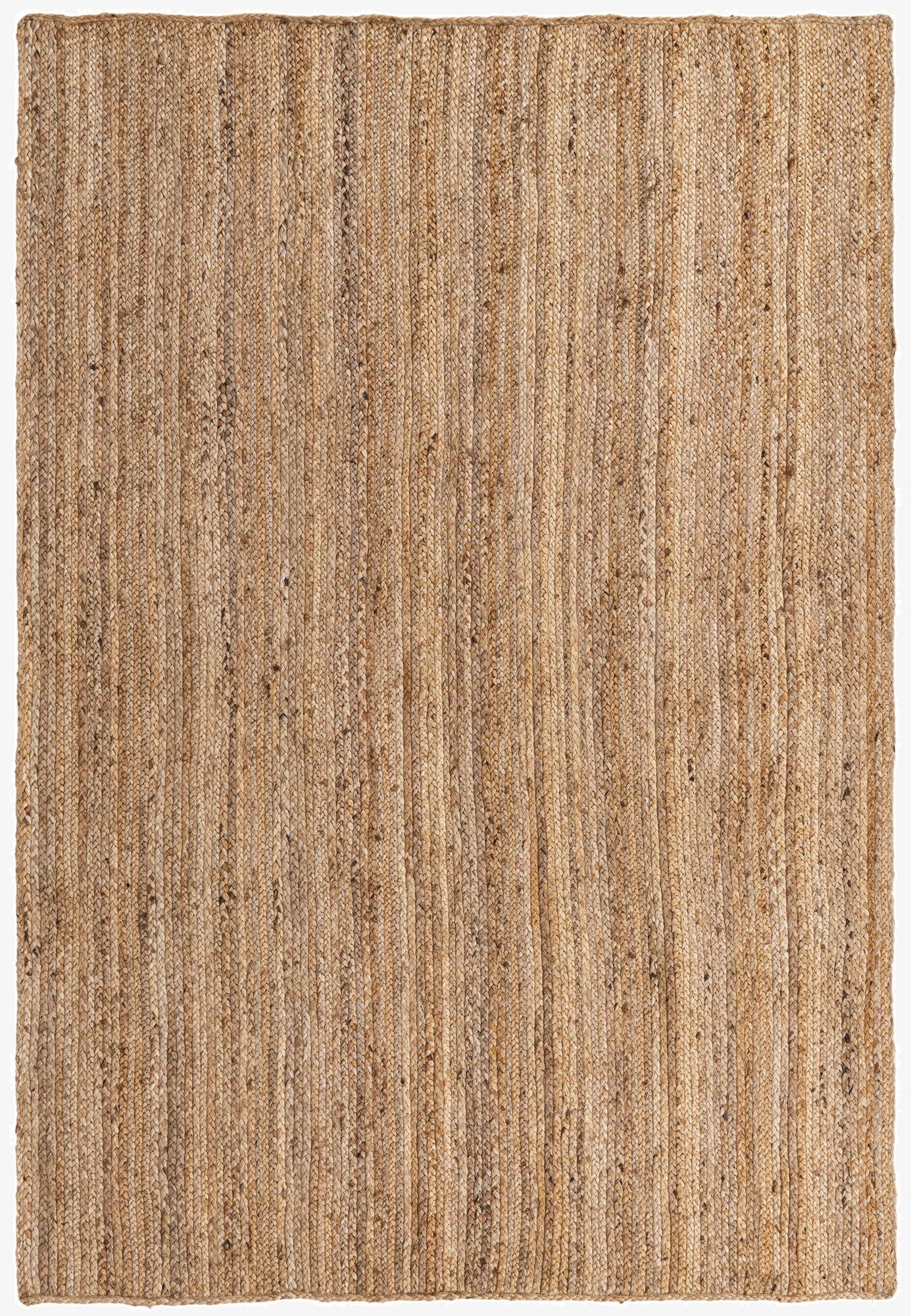  6' 1 x 9' 2  Hand Braided Jute Rug