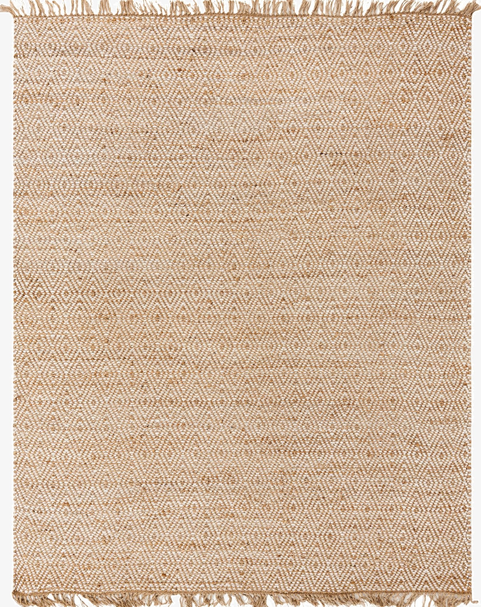  8' x 10'  Hand Woven Braided Jute Rug