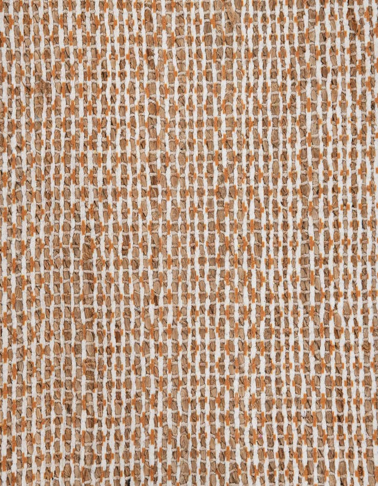 Detail image of  2' 1 x 3' 1  Hand Woven Chenille Jute Rug