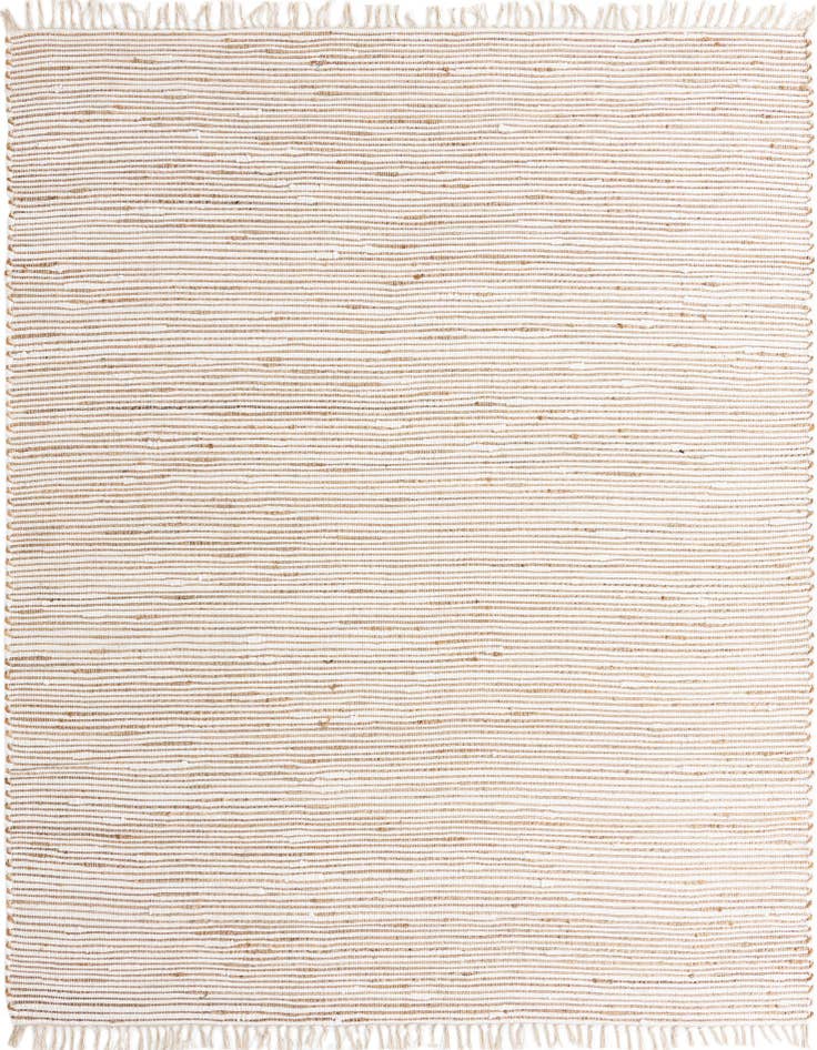 Detail image of  8' x 10'  Hand Woven Chindi Jute Rug