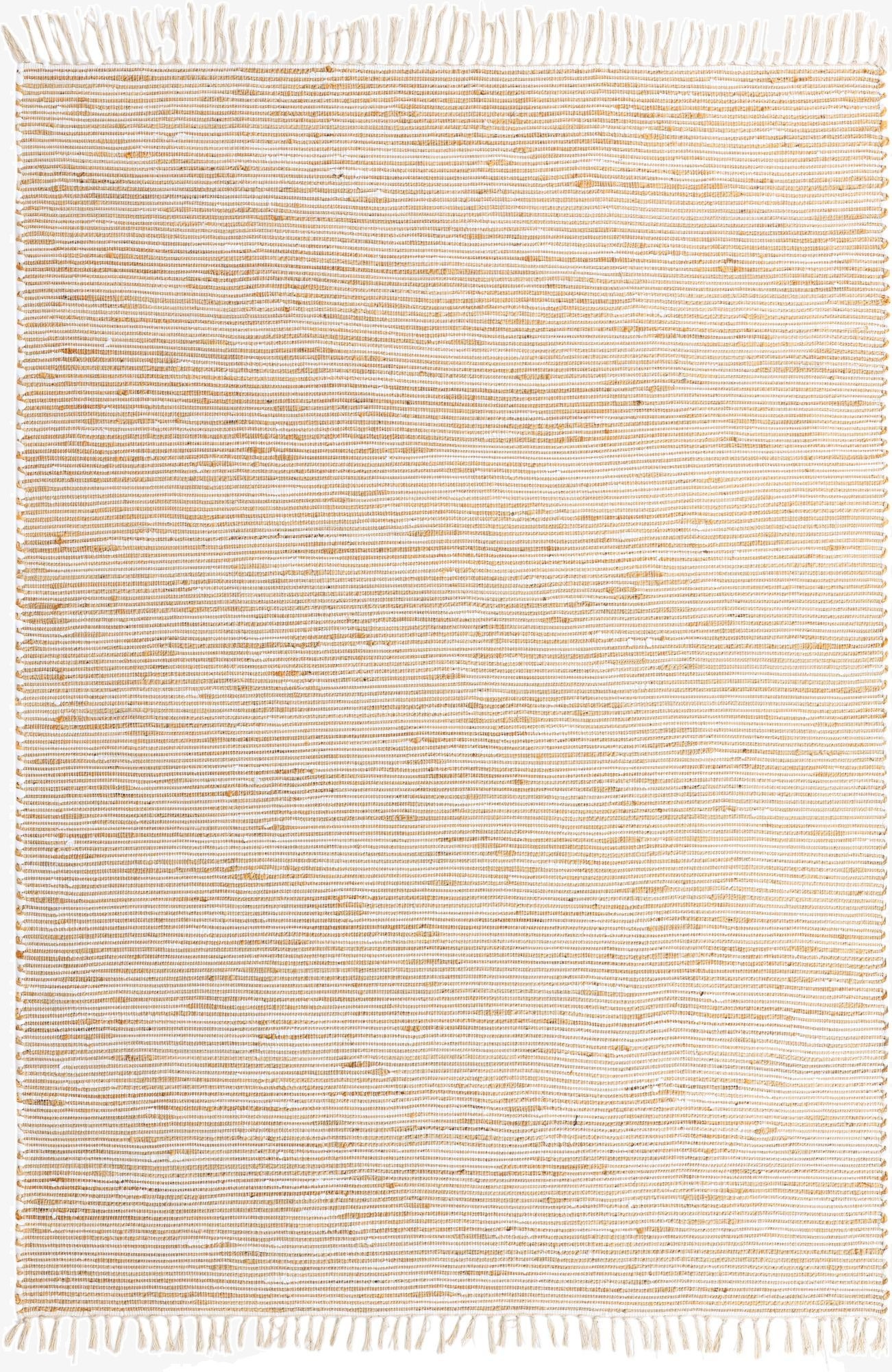  7' 1 x 10'  Hand Woven Chindi Jute Rug