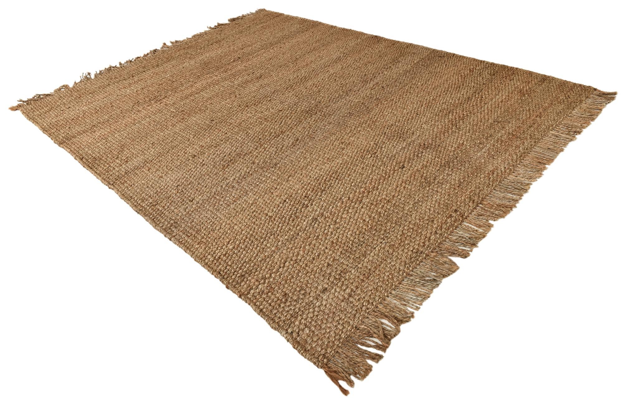 Natural 8' x 10' Hand Woven Chunky Jute Rug | Rugs.com