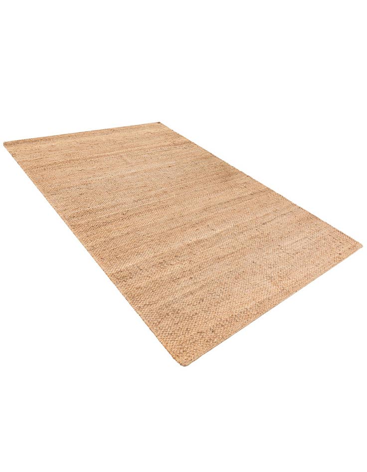 Detail image of  5' 1 x 8'  Hand Woven Chunky Jute Rug