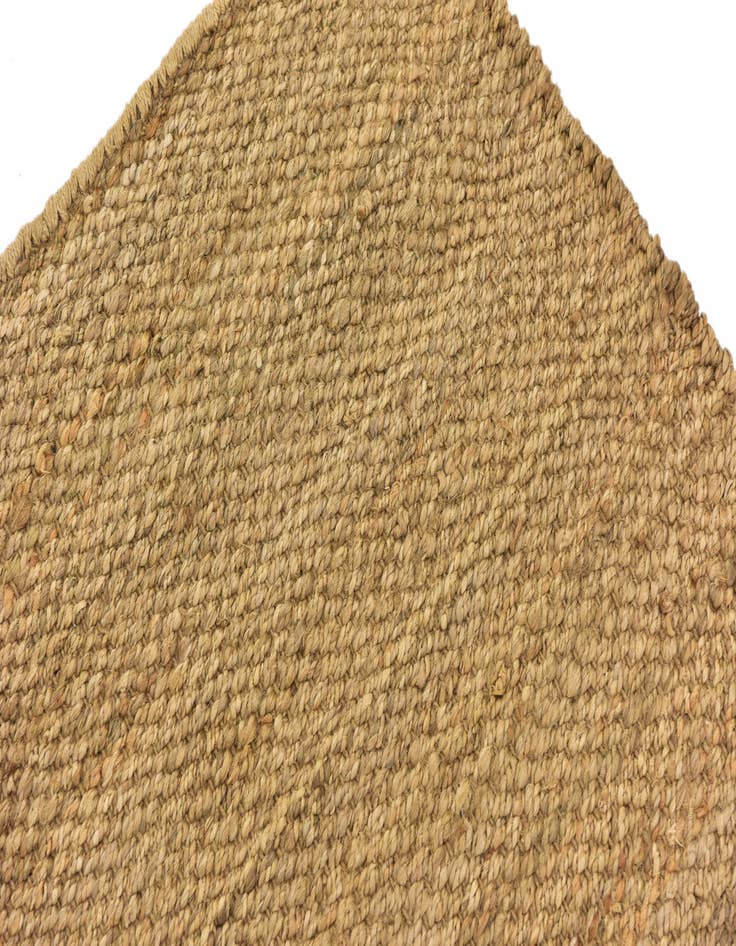 Detail image of  5' 1 x 8'  Hand Woven Chunky Jute Rug