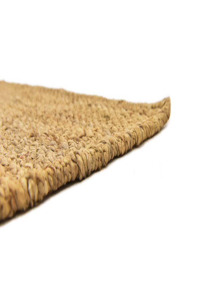 Detail image of  5' 1 x 8'  Hand Woven Chunky Jute Rug