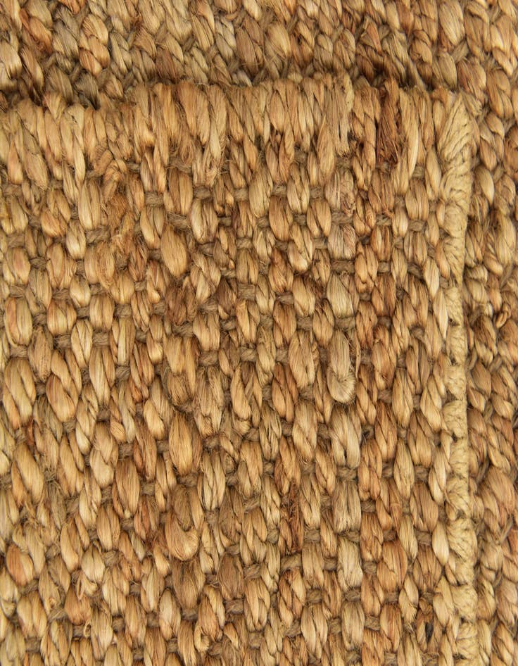 Detail image of  2' x 3' 1  Hand Woven Chunky Jute Rug