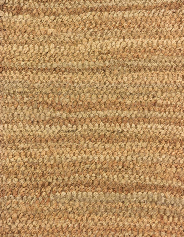Detail image of  2' x 3' 1  Hand Woven Chunky Jute Rug
