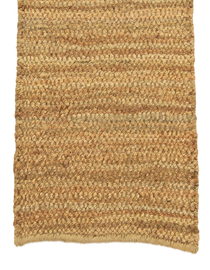 Detail image of  2' x 3' 1  Hand Woven Chunky Jute Rug