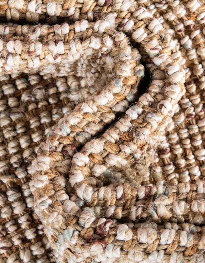 Natural 2' x 3' 1 Hand Woven Chunky Jute Rug | Rugs.com
