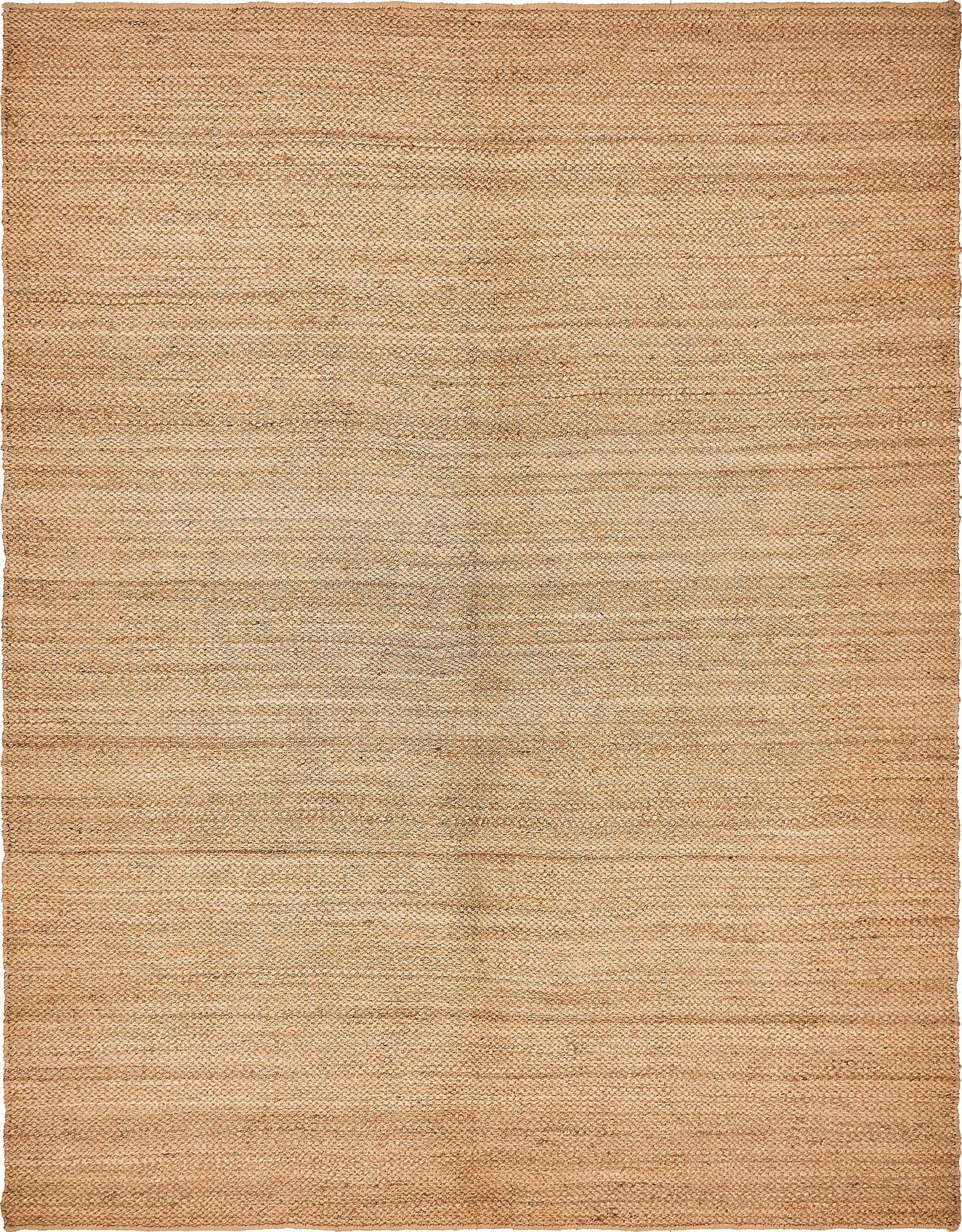 Primary image  9' x 12' 2  Hand Woven Chunky Jute Rug