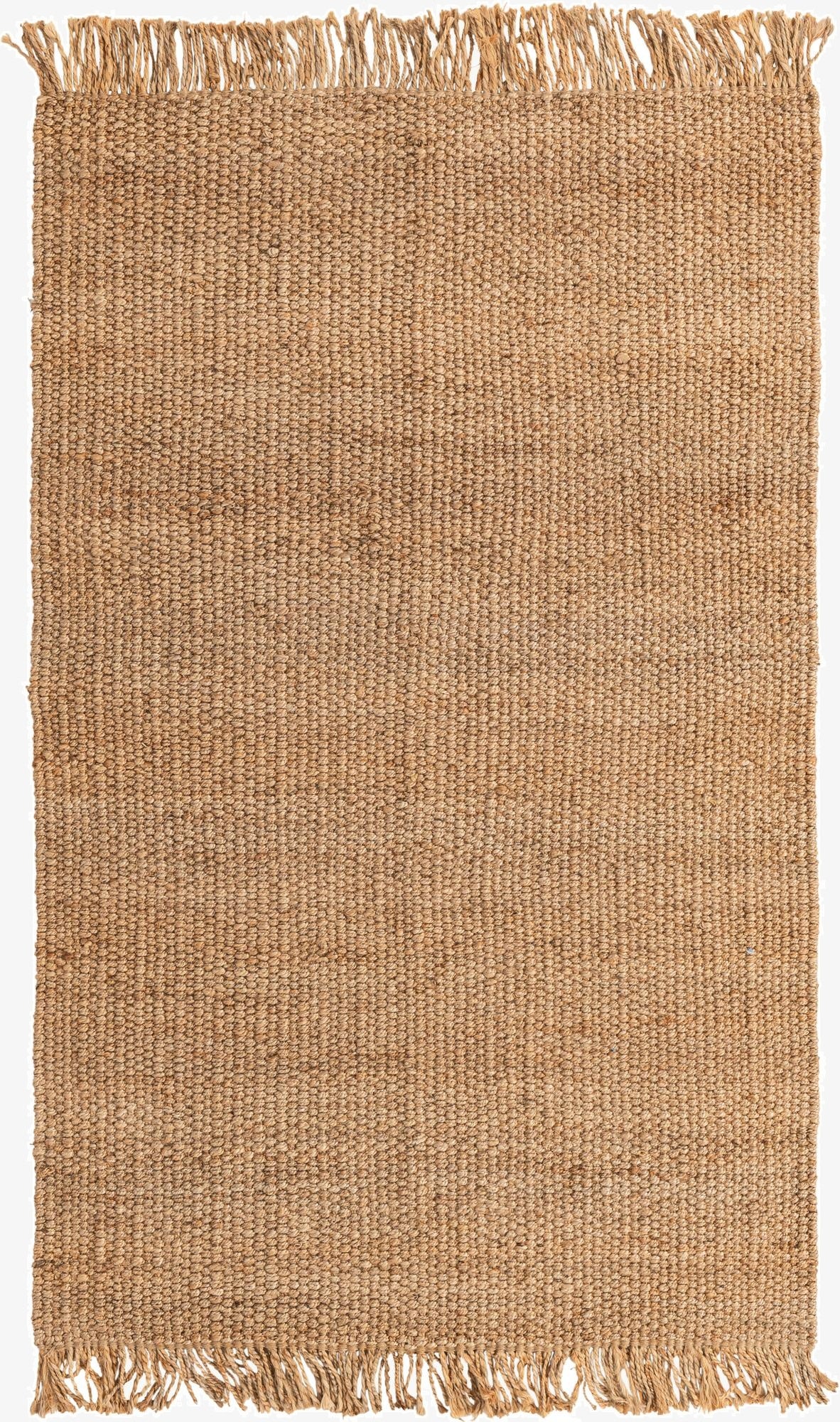  5' 1 x 8'  Hand Woven Chunky Jute Rug