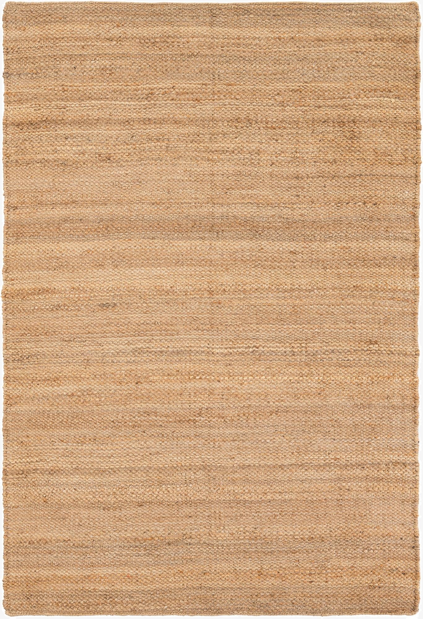  6' 1 x 9'  Hand Woven Chunky Jute Rug