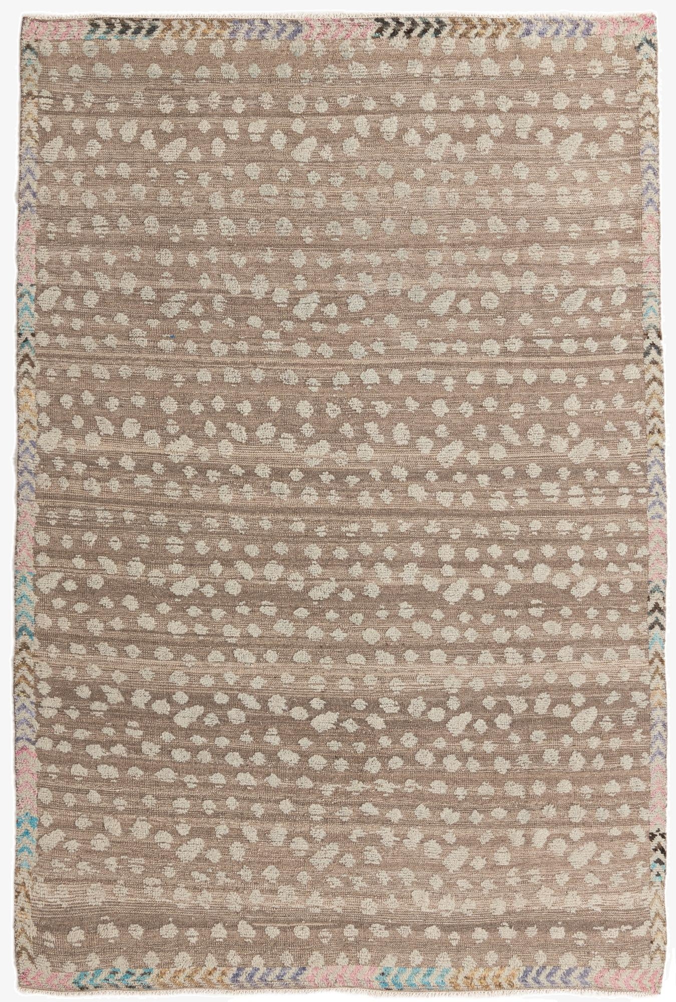  6' 6 x 10'  Hand Knotted Darya Wool Rug
