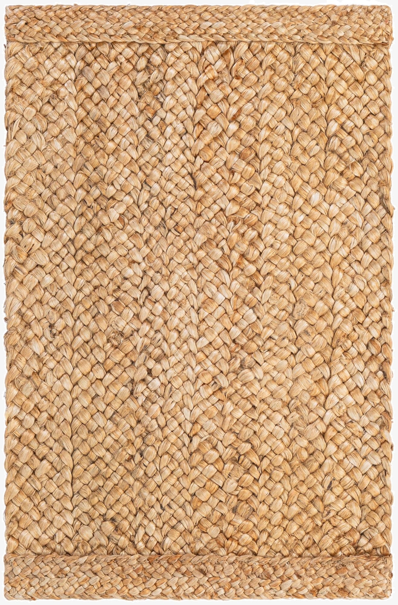  2' x 3' 1  Hand Heirloom Braided Jute Rug