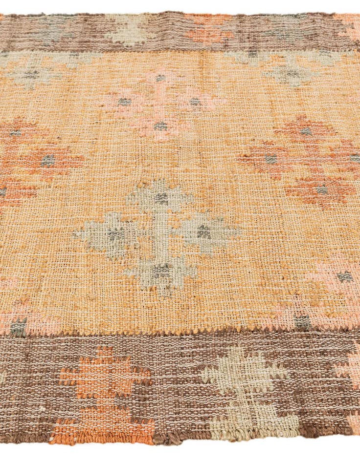 Detail image of  4' x 5' 9  Hand Woven Kala Handwoven Jute Rug