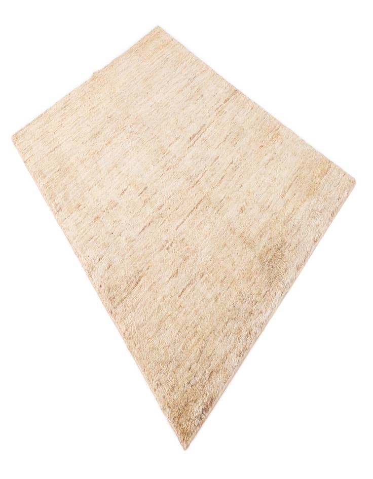 Detail image of  4' 7 x 6' 4  Hand Knotted Kashkuli Gabbeh Wool Rug