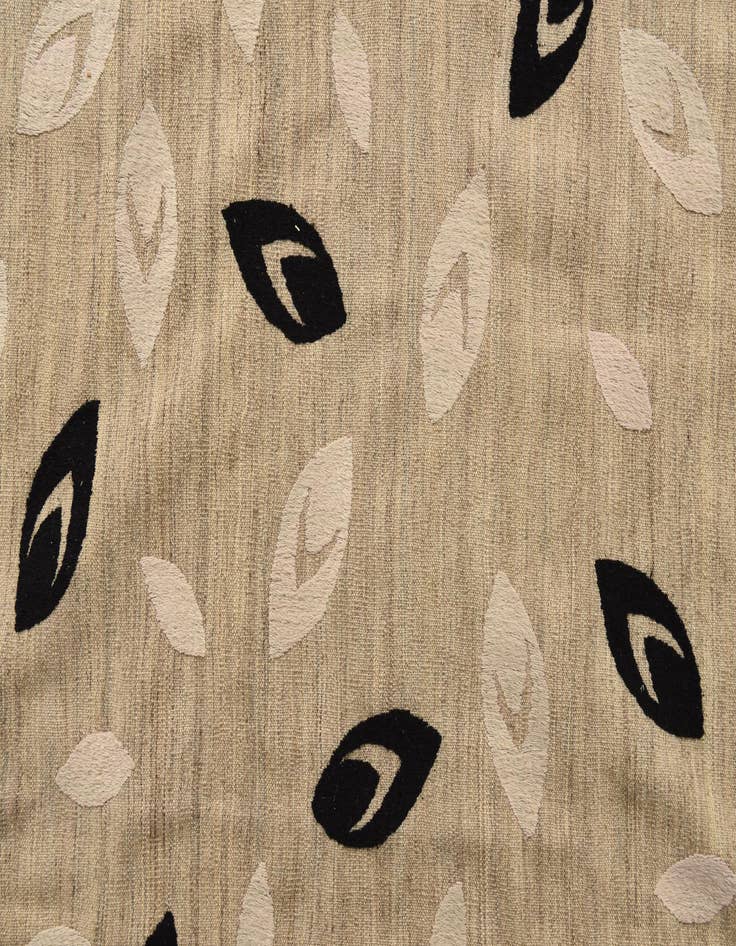 Detail image of  6' 8 x 8' 9  Hand Woven Kilim Modern Rug