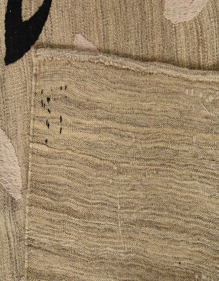 Detail image of  6' 8 x 8' 9  Hand Woven Kilim Modern Rug