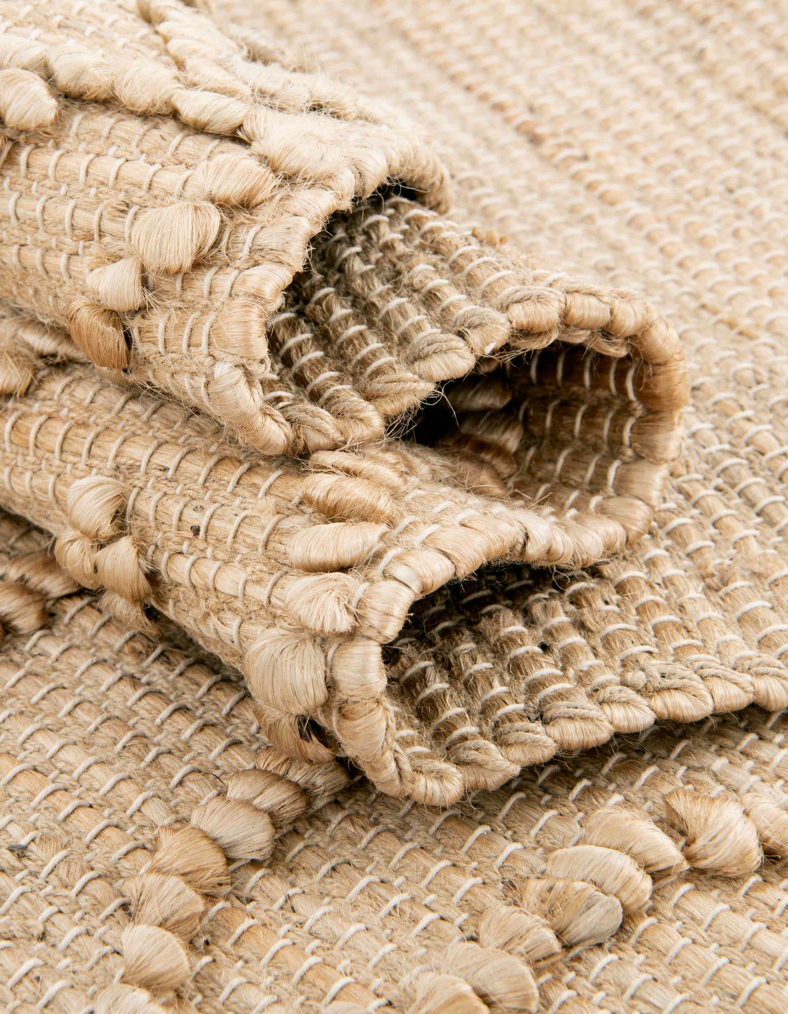 Primary image  Custom Natural  Hand Woven Larsa Jute Rug