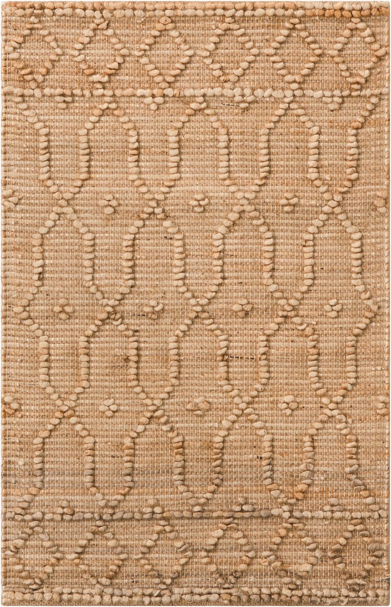 2' 2 x 3' 1  Hand Woven Larsa Jute Rug