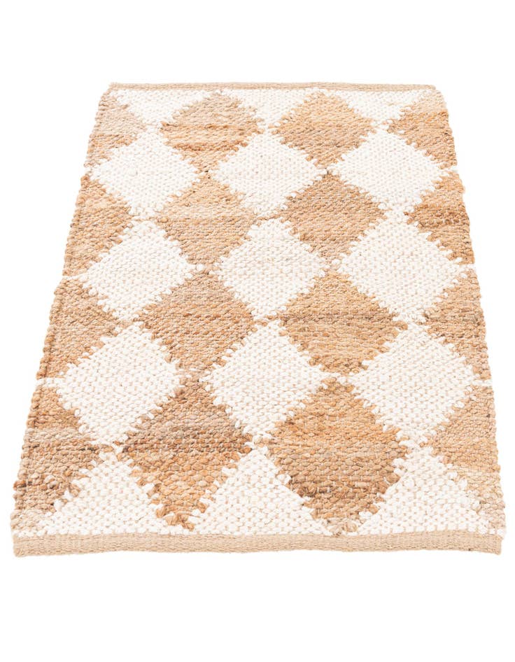 Detail image of  2' x 3'  Hand Braided Laurel Handwoven Jute Rug