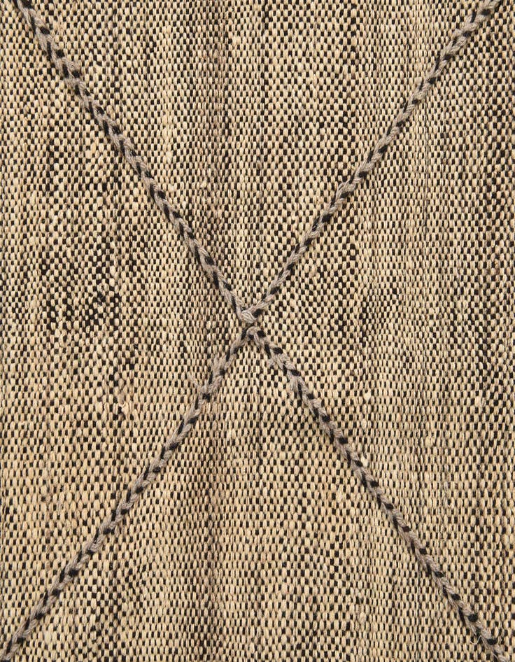 Detail image of  7' x 10'  Hand Knotted Moroccan Wool Rug