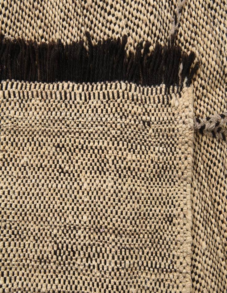Detail image of  7' x 10'  Hand Knotted Moroccan Wool Rug